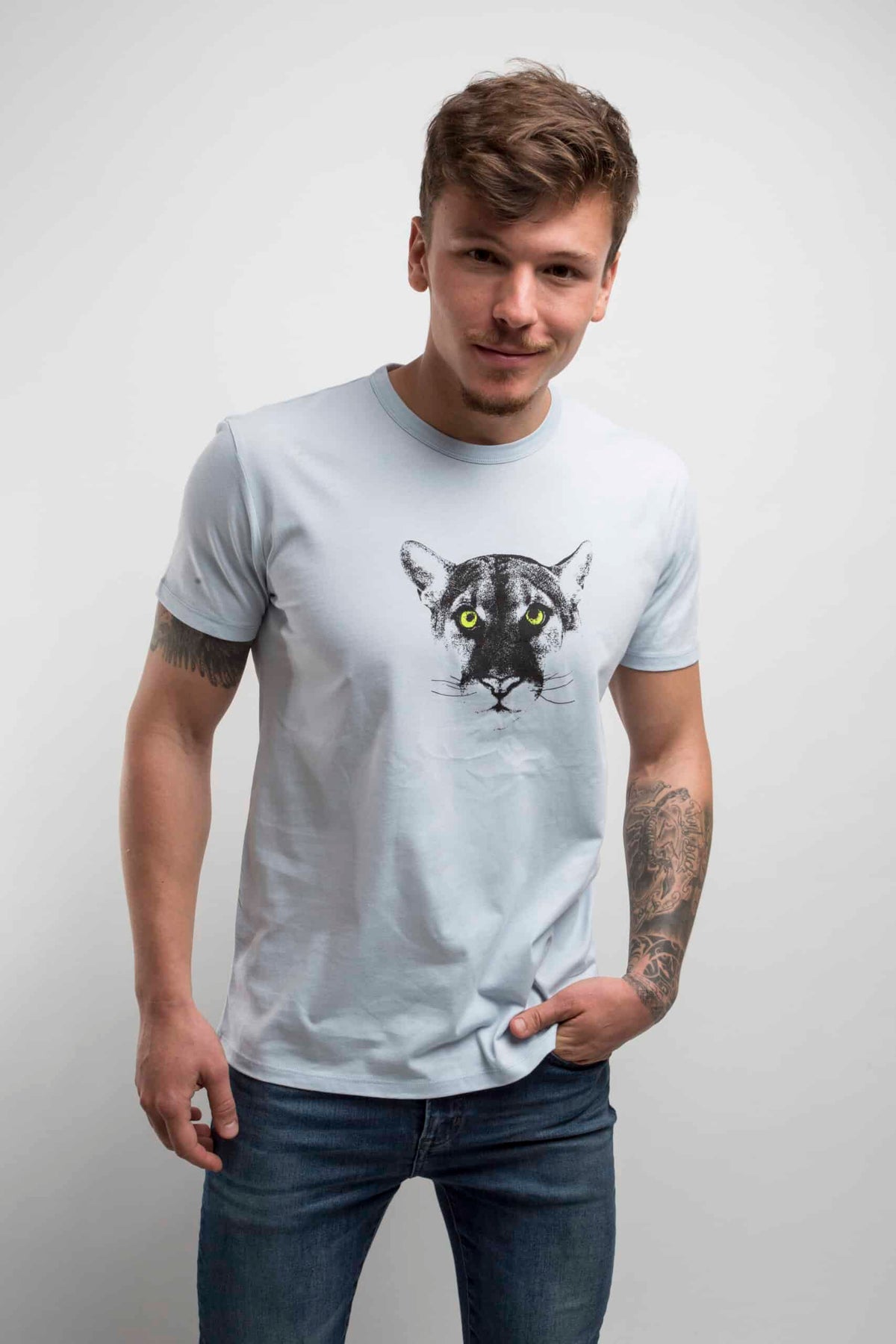 T-SHIRT שרוול קצר הדפס פומה