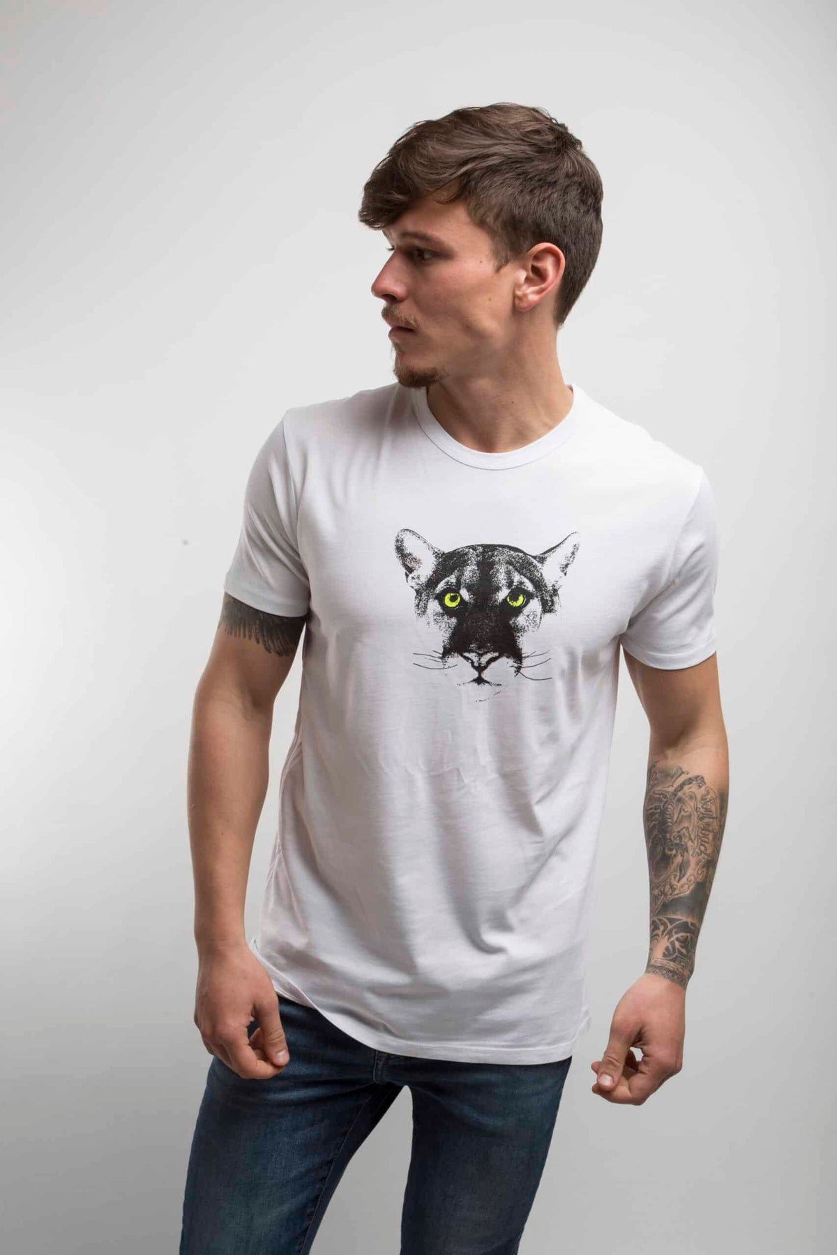 T-SHIRT שרוול קצר הדפס פומה