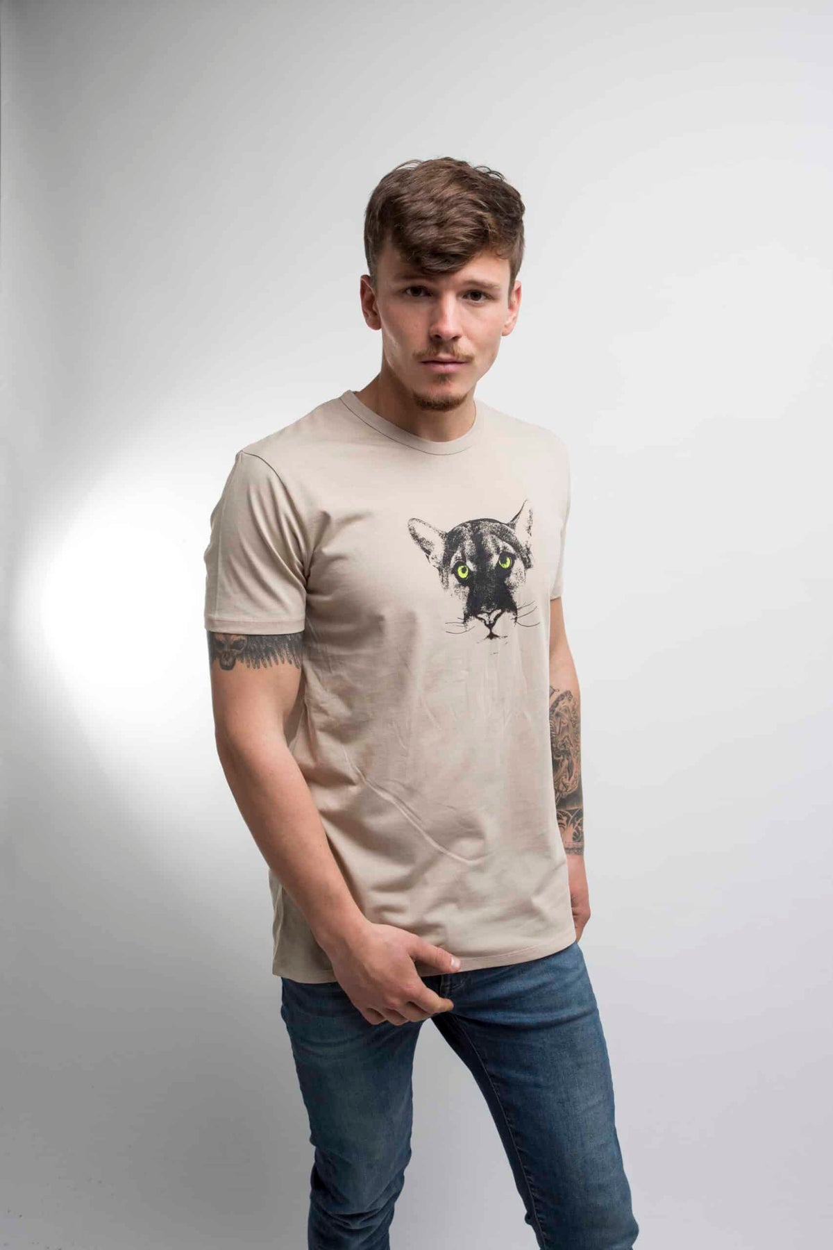 T-SHIRT שרוול קצר הדפס פומה