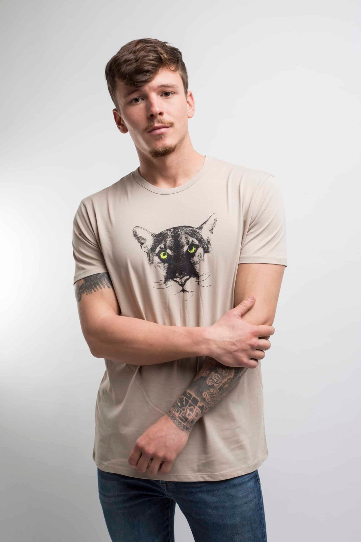 T-SHIRT שרוול קצר הדפס פומה